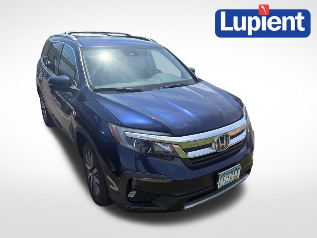 Gray (Steel Sapphire Metallic) 2020 Honda Pilot EX AWD SUV / Crossover All-Wheel Drive 6-Speed Automatic