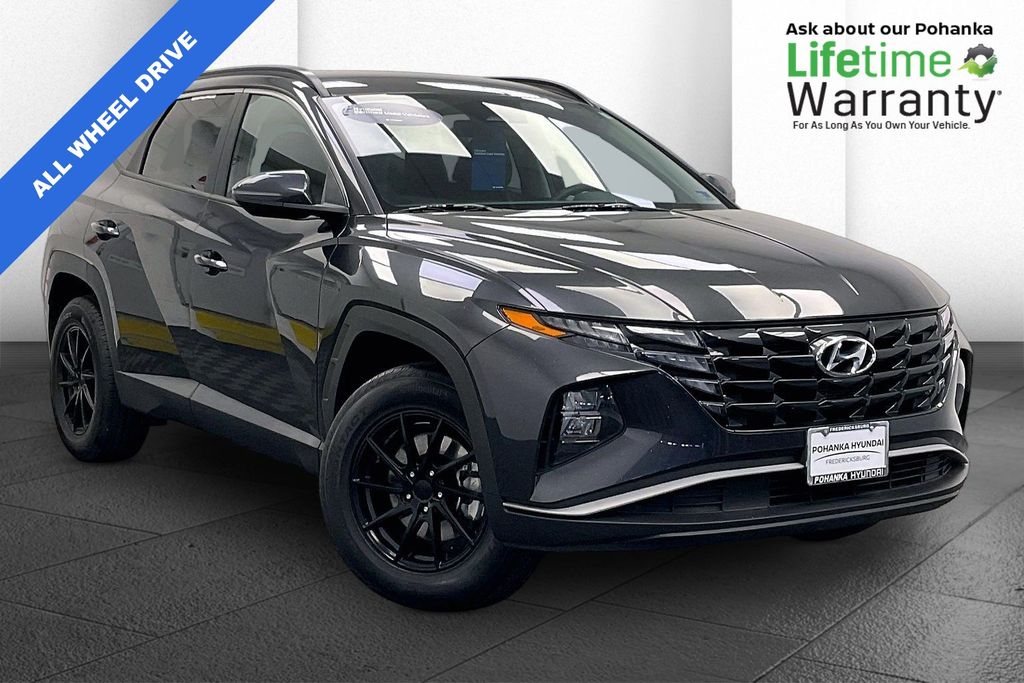Gray 2023 Hyundai Tucson SEL AWD SUV / Crossover All-Wheel Drive Automatic