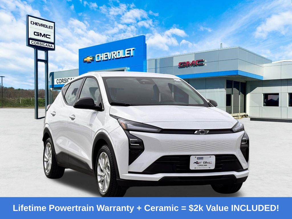 Summit White 2027 Chevrolet Bolt SUV / Crossover Front-Wheel Drive 1-Speed Automatic