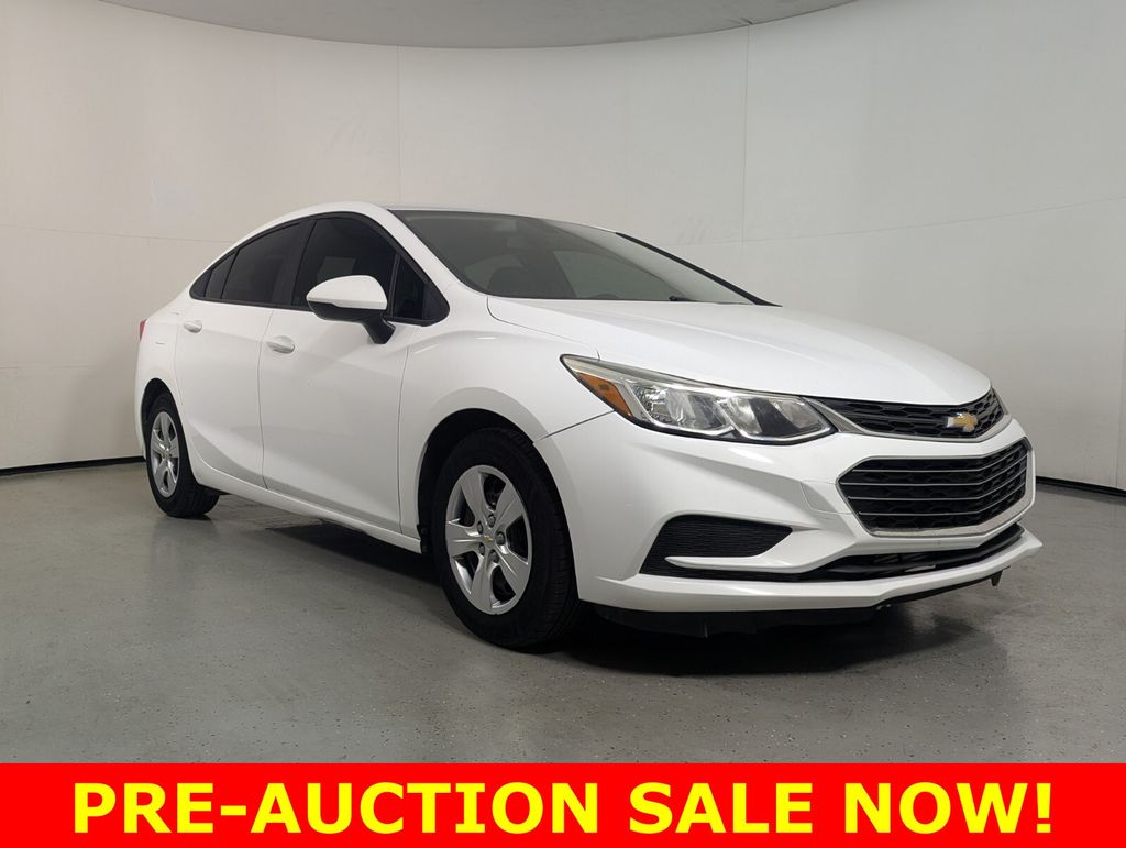 Summit White 2017 Chevrolet Cruze LS Sedan FWD Sedan Front-Wheel Drive 6-Speed Automatic