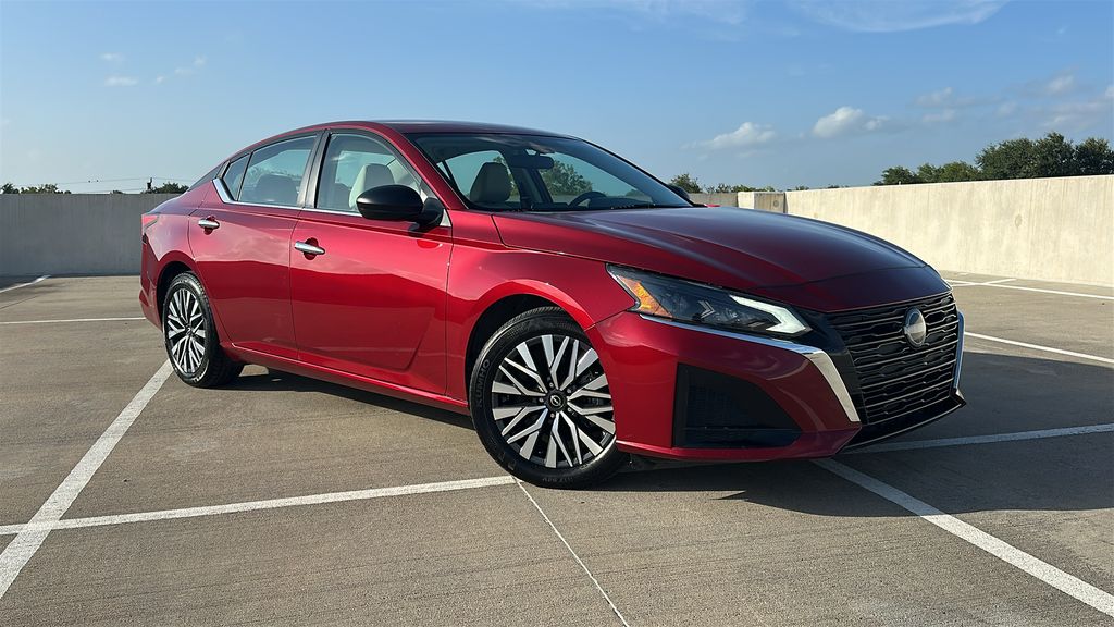 2025 Nissan Altima 2.5 SV Red at Toyota of Victoria