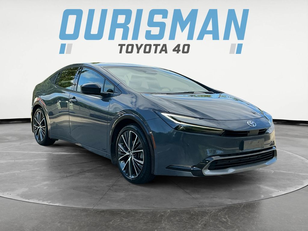 Gray 2023 Toyota Prius Limited AWD Hatchback All-Wheel Drive Continuously Variable Transmission