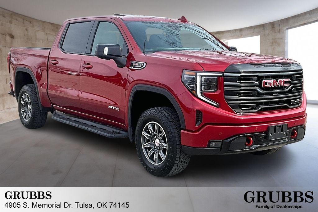 Volcanic Red Tintcoat 2025 GMC Sierra 1500 Pickup Truck Four-Wheel Drive Automatic
