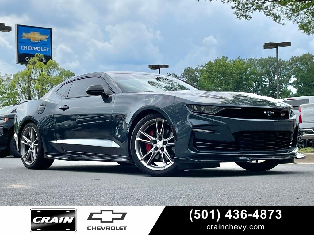 Shadow Gray Metallic 2021 Chevrolet Camaro 2SS Coupe RWD Coupe Rear-Wheel Drive Automatic