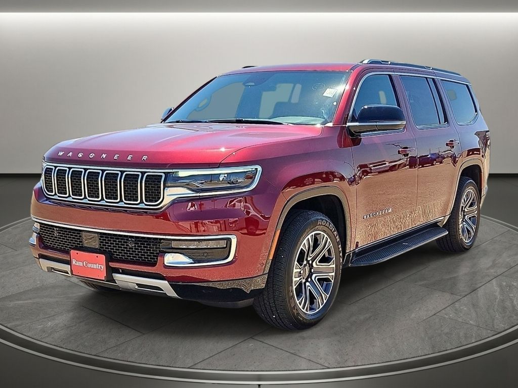 Velvet Red Pearlcoat 2025 Jeep Wagoneer SUV / Crossover Four-Wheel Drive 8-Speed Automatic