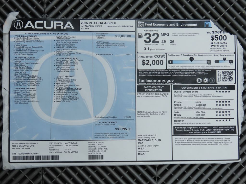 Thumbnail: 2025 Acura Integra - 9