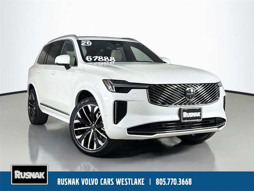Crystal White Pearl 2026 Volvo XC90 SUV / Crossover All-Wheel Drive Automatic