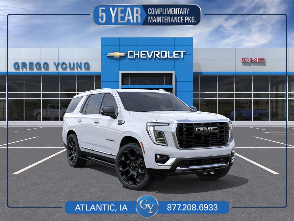 Glacier White Tricoat 2026 GMC Yukon SUV / Crossover Four-Wheel Drive