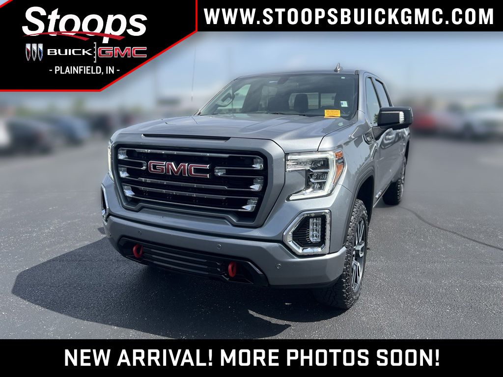 Gray (Satin Steel Metallic) 2021 GMC Sierra 1500 Pickup Truck Four-Wheel Drive Automatic