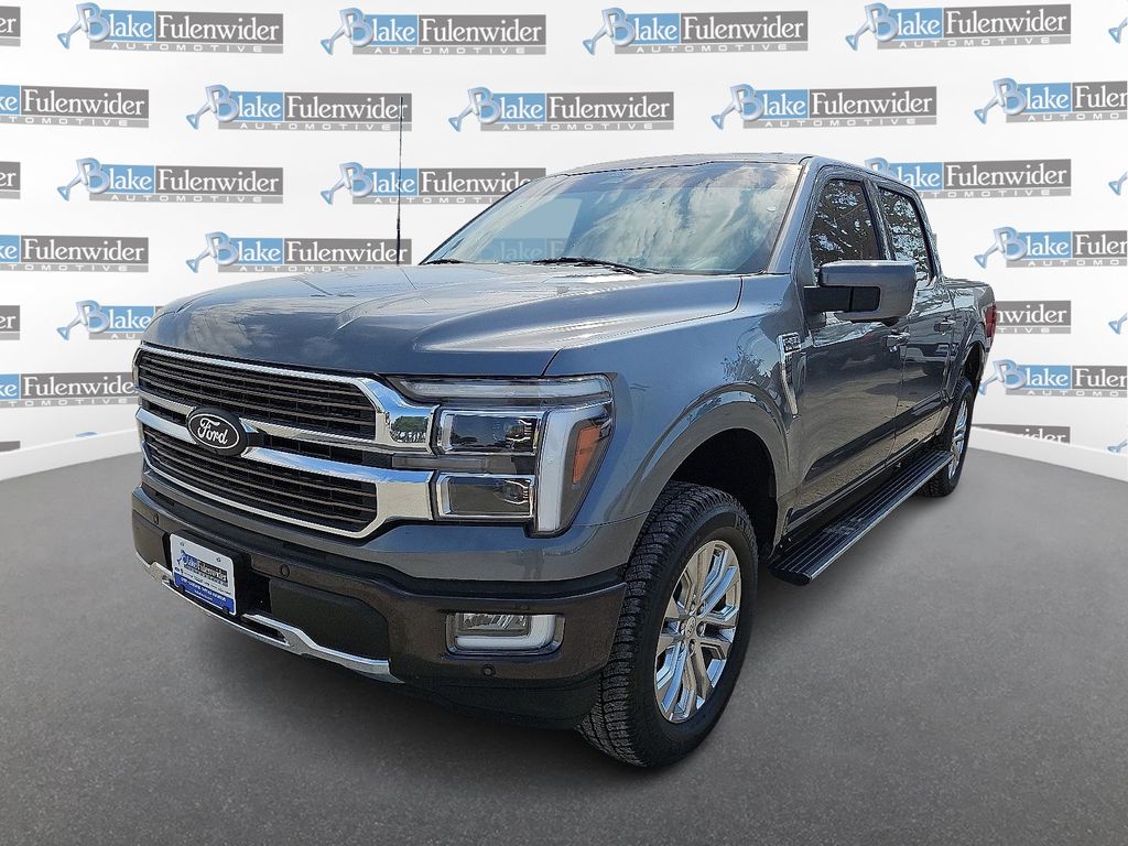 Gray Metallic 2024 Ford F-150 Pickup Truck Four-Wheel Drive Automatic