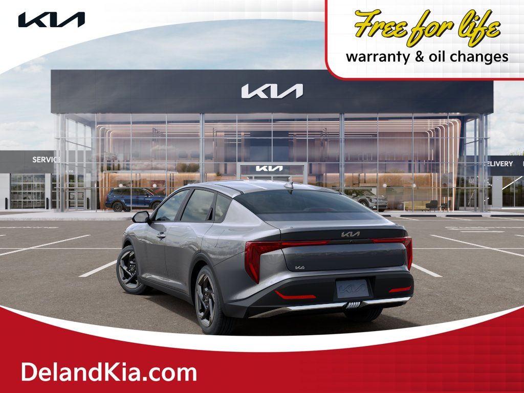 New 2026 Kia K4 Sedan