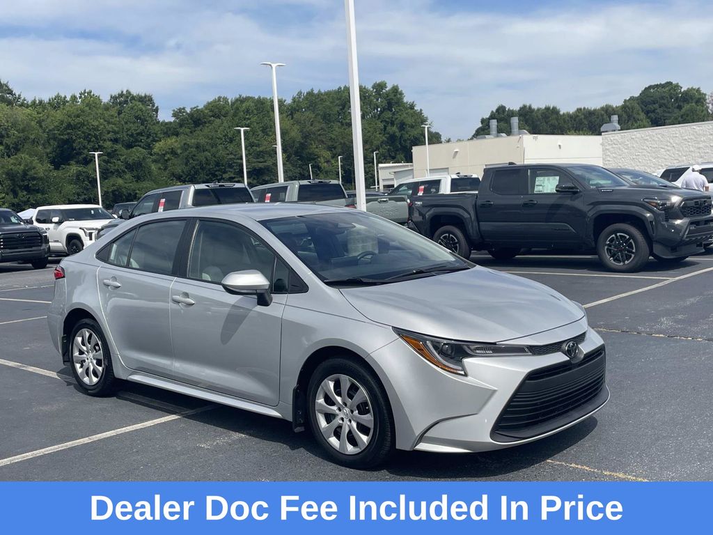 Classic Silver Metallic 2025 Toyota Corolla Sedan Front-Wheel Drive Continuously Variable Transmission