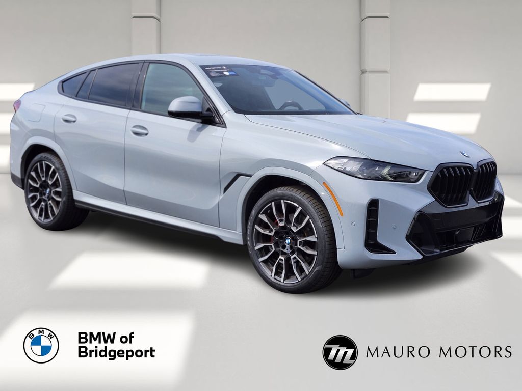 Brooklyn Gray Metallic 2024 BMW X6 xDrive40i AWD SUV / Crossover All-Wheel Drive 8-Speed Automatic
