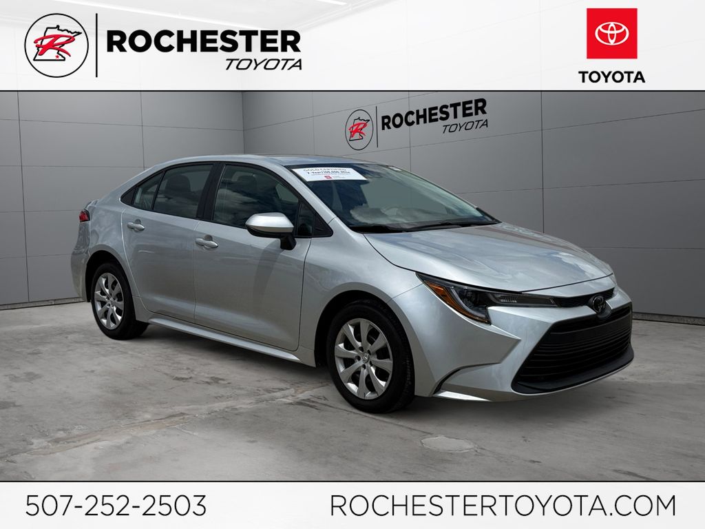 Classic Silver Metallic 2024 Toyota Corolla Sedan Front-Wheel Drive Continuously Variable Transmission