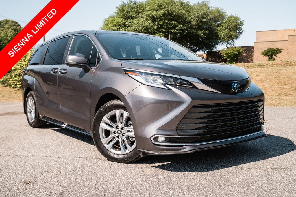 Predawn Gray Mica 2023 Toyota Sienna Limited 7-Passenger FWD Minivan Front-Wheel Drive Continuously Variable Transmission