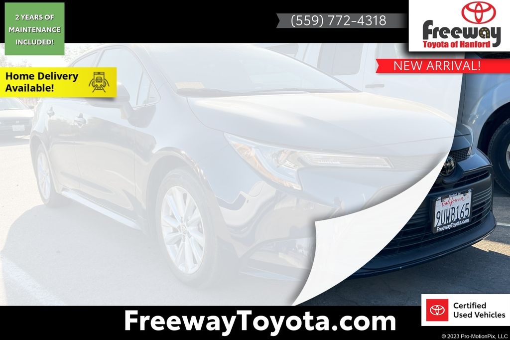 Blueprint 2025 Toyota Corolla Sedan Front-Wheel Drive Continuously Variable Transmission