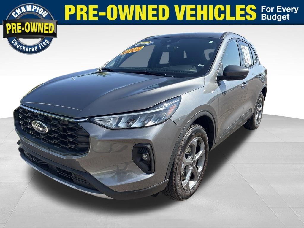 Carbonized Gray Metallic 2025 Ford Escape SUV / Crossover All-Wheel Drive 8-Speed Automatic