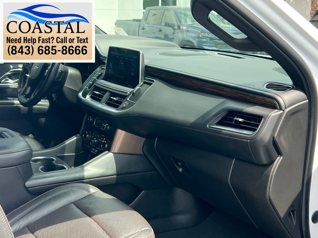 2021 Chevrolet Tahoe High Country White at Mazda of Columbia