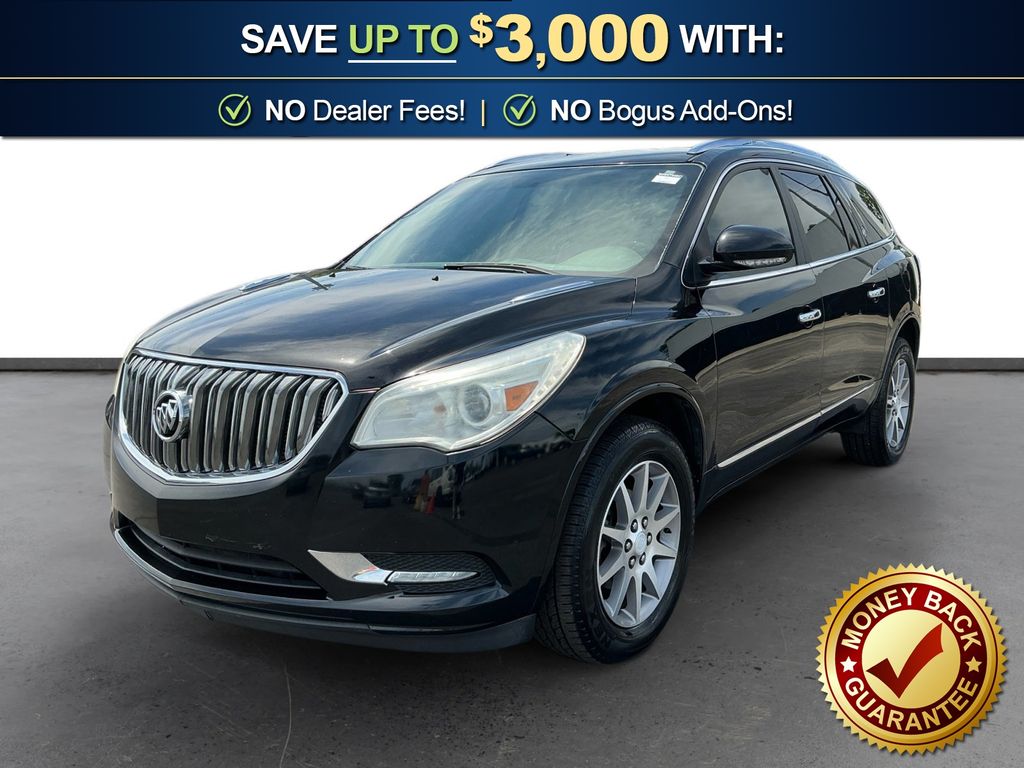 Black (Ebony Twilight Metallic) 2016 Buick Enclave Convenience FWD SUV / Crossover Front-Wheel Drive 6-Speed Automatic Overdrive