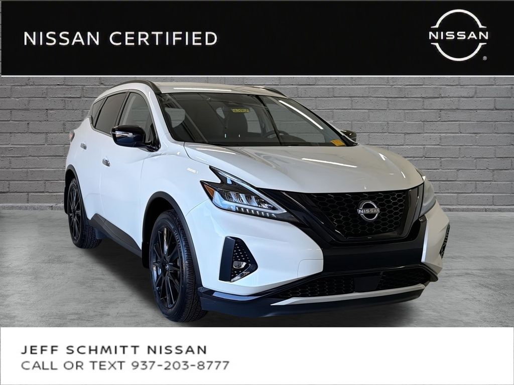 Pearl White Tricoat 2024 Nissan Murano SUV / Crossover All-Wheel Drive Continuously Variable Transmission