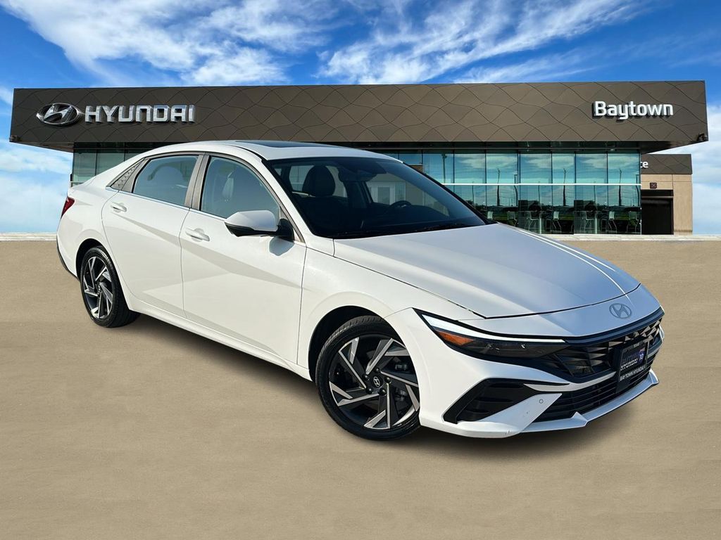 2024 Hyundai Elantra Limited White at Community Toyota
