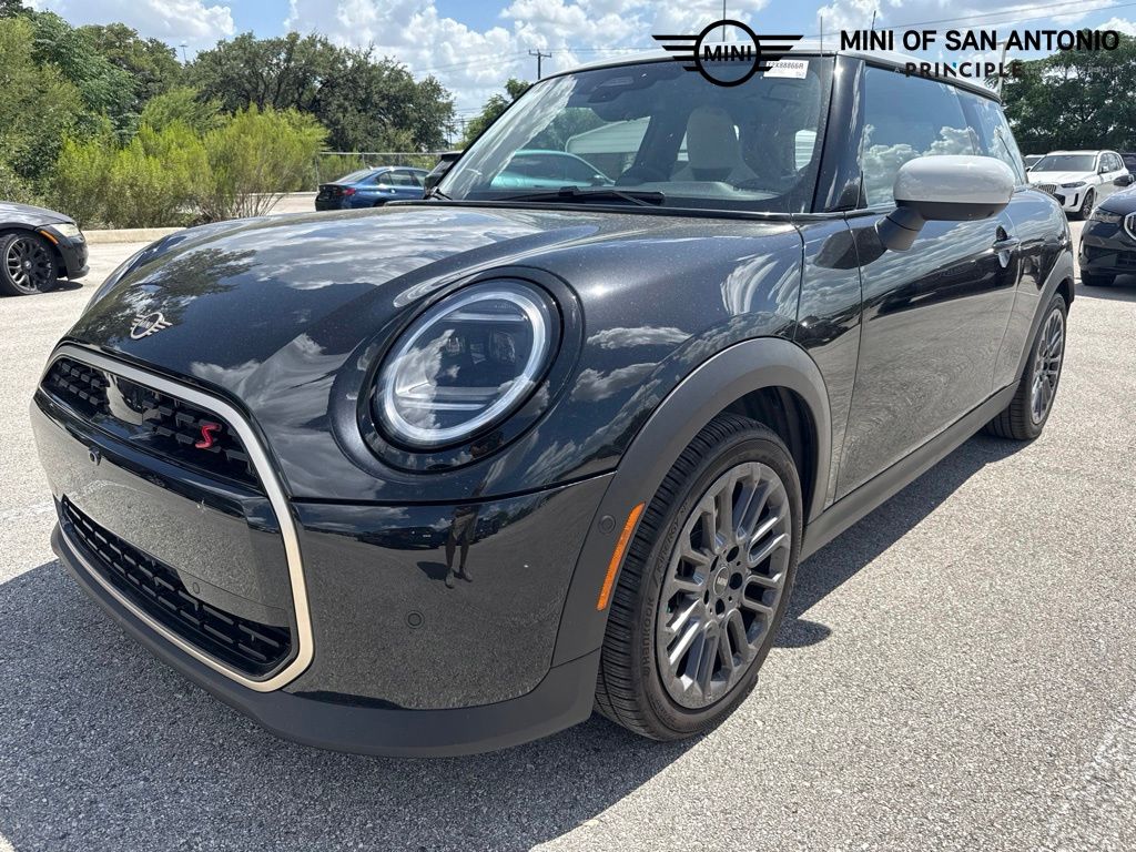 Midnight Black 2026 MINI Cooper Hatchback 7-Speed Automatic
