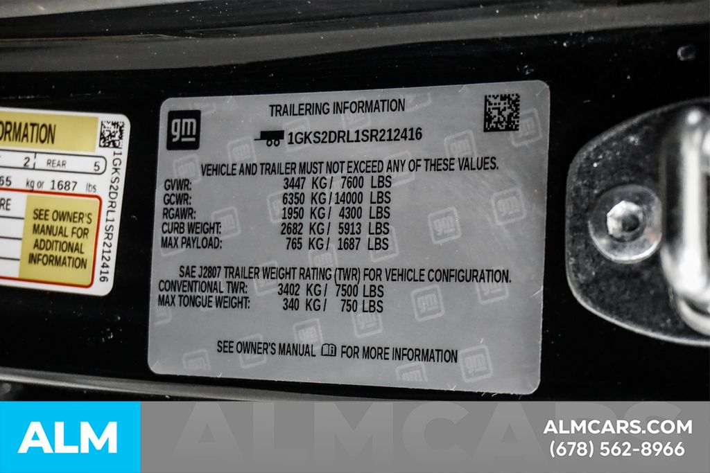 Used 2025 Black GMC Denali image 65