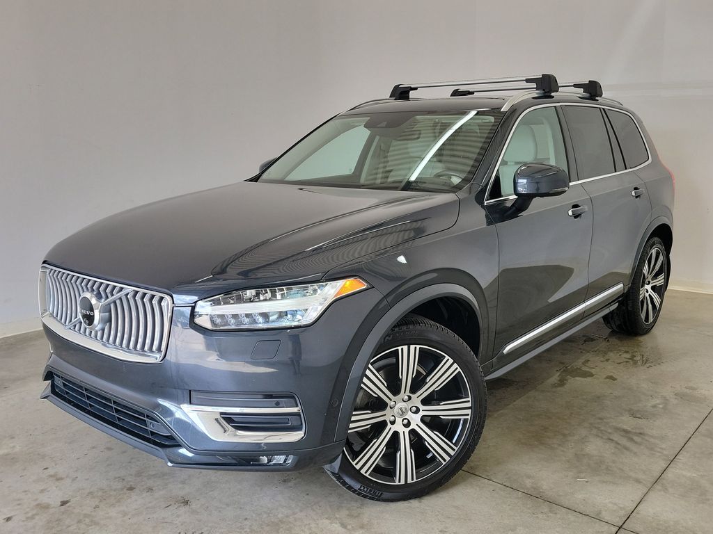 Gray Metallic 2021 Volvo XC90 T6 Inscription 6-Passenger AWD SUV / Crossover All-Wheel Drive Automatic