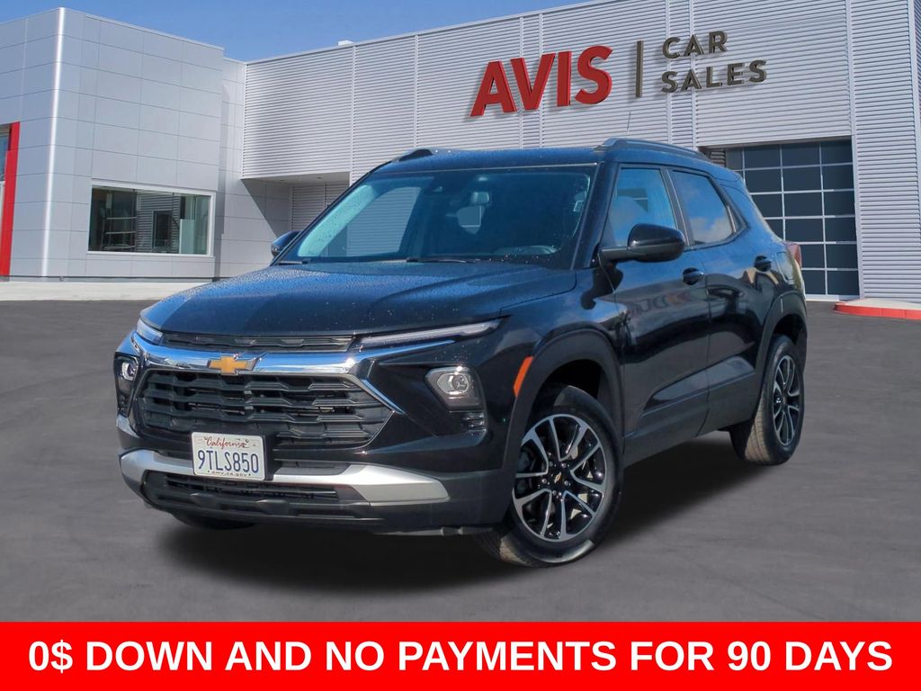 Black 2025 Chevrolet Trailblazer LT AWD SUV / Crossover Four-Wheel Drive 9-Speed Automatic