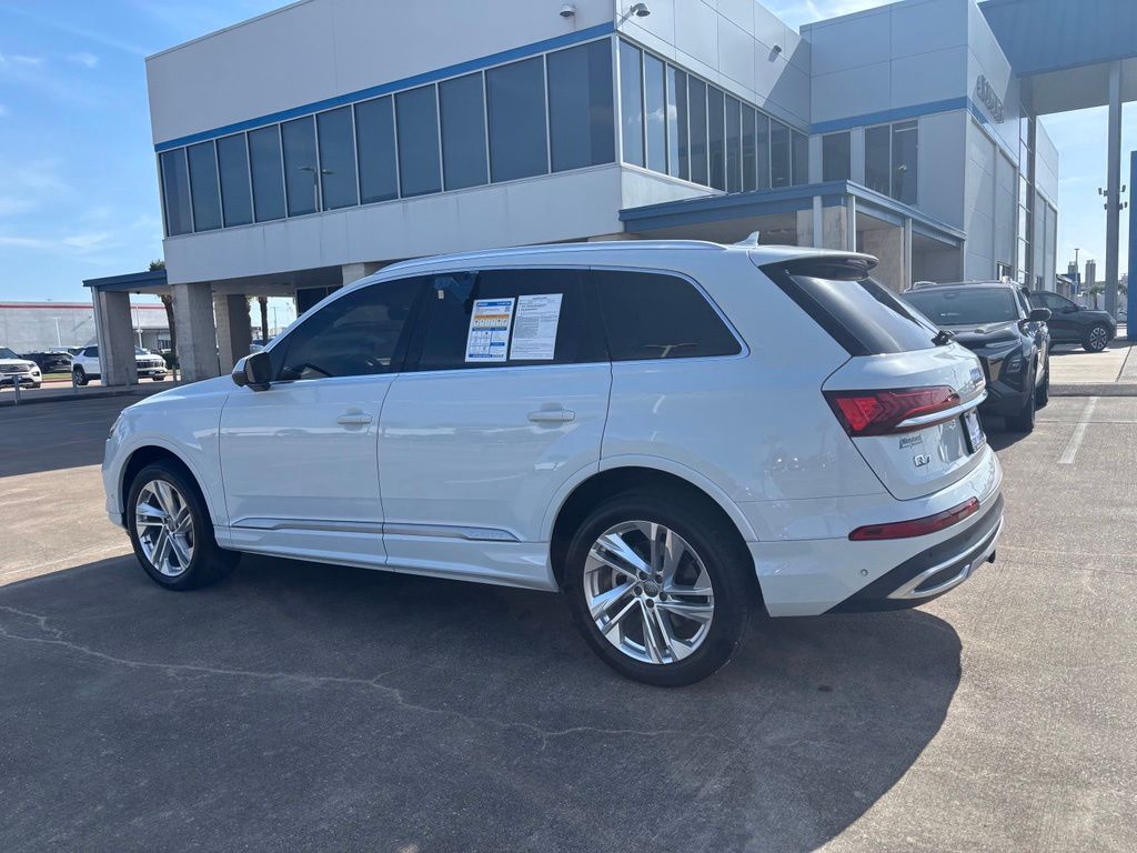 2020 Audi Q7 55 Premium Plus White at Westside Lexus