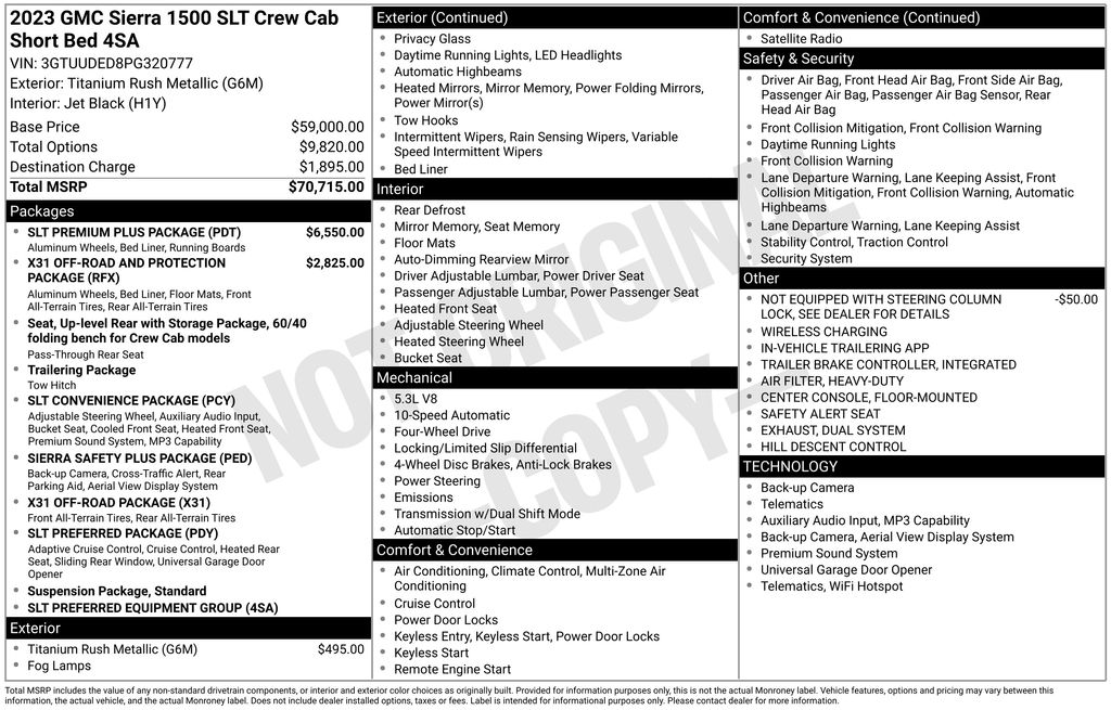 Certified Used 2023 Silver GMC SLT image 5