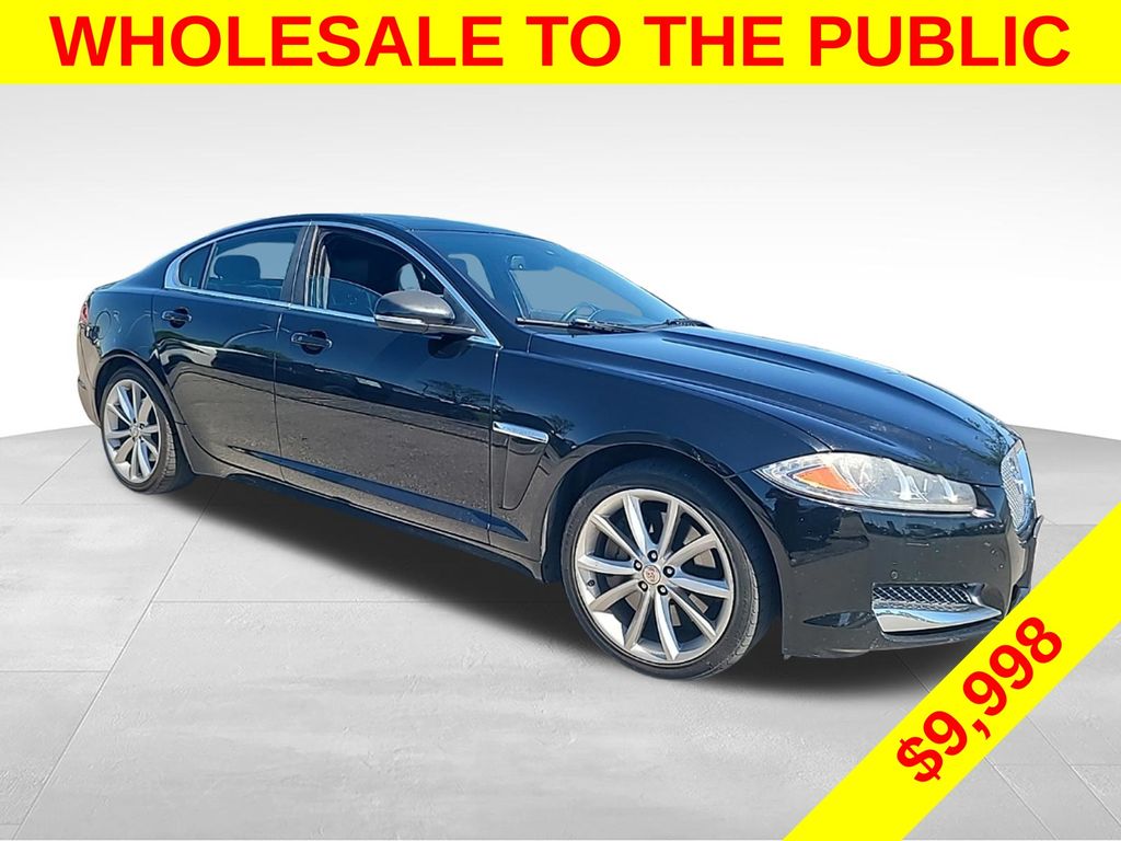 Black 2015 Jaguar XF 3.0 Portfolio AWD Sedan All-Wheel Drive 8-Speed Automatic