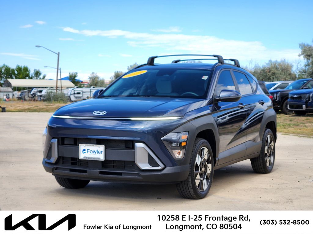 2024 Hyundai Kona Azul (Denim Blue Pearl) SUV/Crossover Tracción en las cuatro ruedas Transmisión variable continua