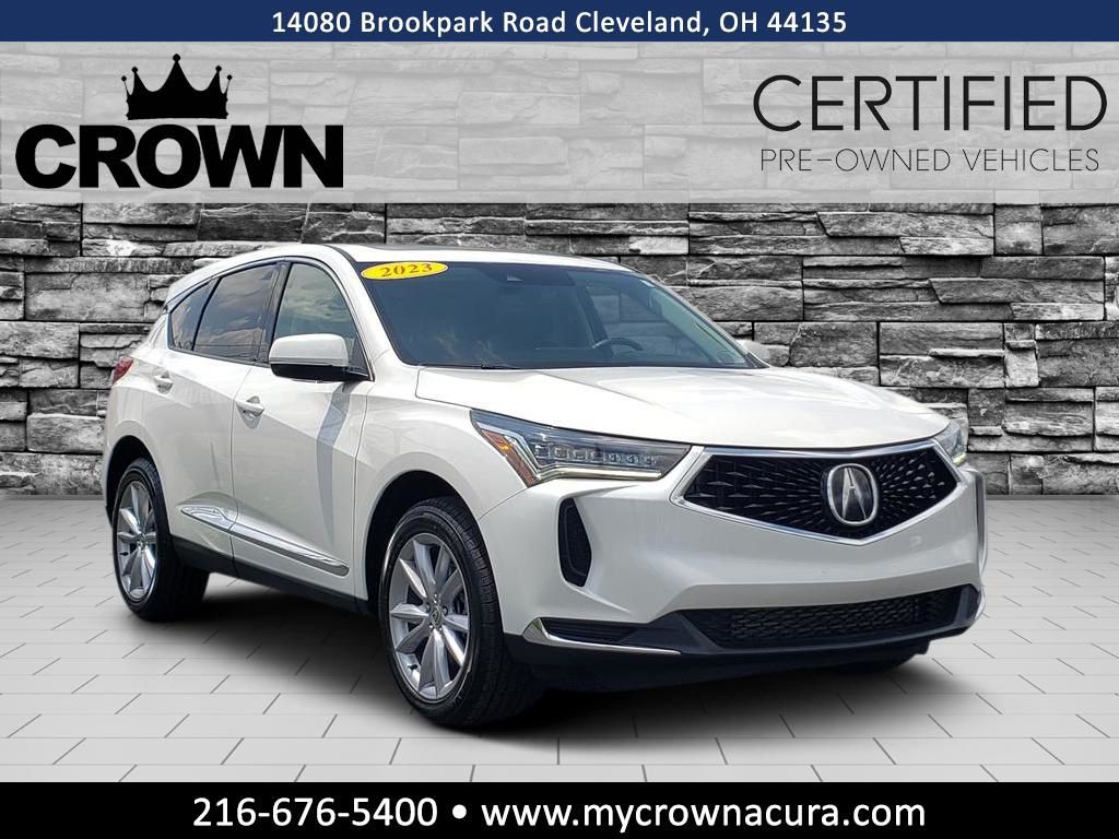 Platinum White Pearl 2023 Acura RDX SH-AWD SUV / Crossover All-Wheel Drive Automatic