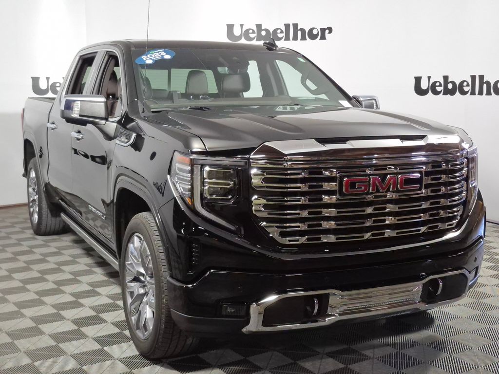 Onyx Black 2023 GMC Sierra 1500 Pickup Truck Four-Wheel Drive Automatic