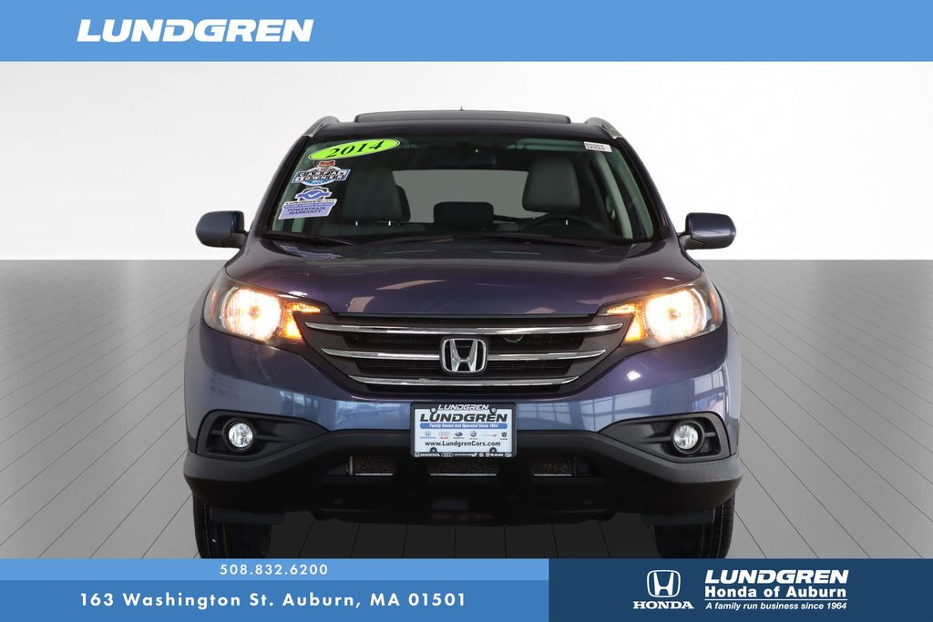 Used 2014 Honda CR-V EX-L with VIN 2HKRM4H71EH646419 for sale in Auburn, MA