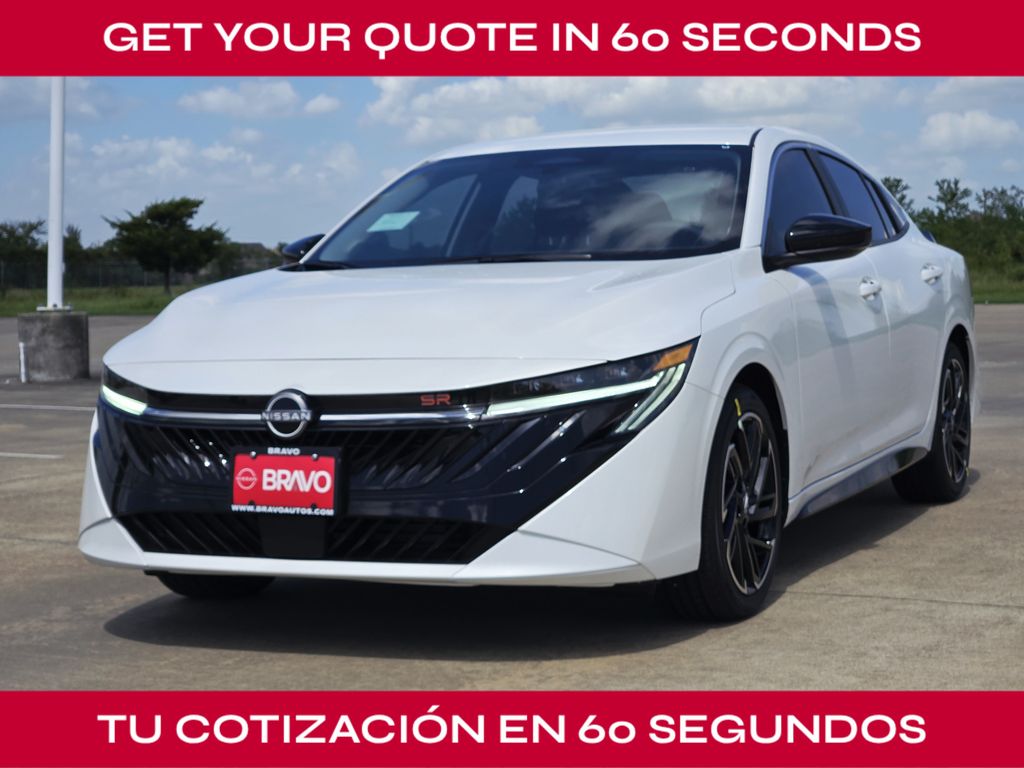 2027 Nissan Sentra SR White at Central Houston Nissan