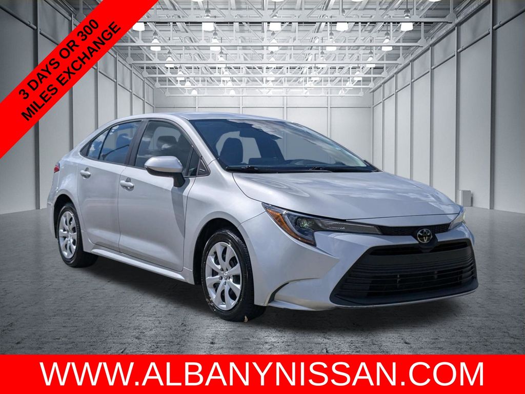 Classic Silver Metallic 2024 Toyota Corolla Sedan Front-Wheel Drive Continuously Variable Transmission
