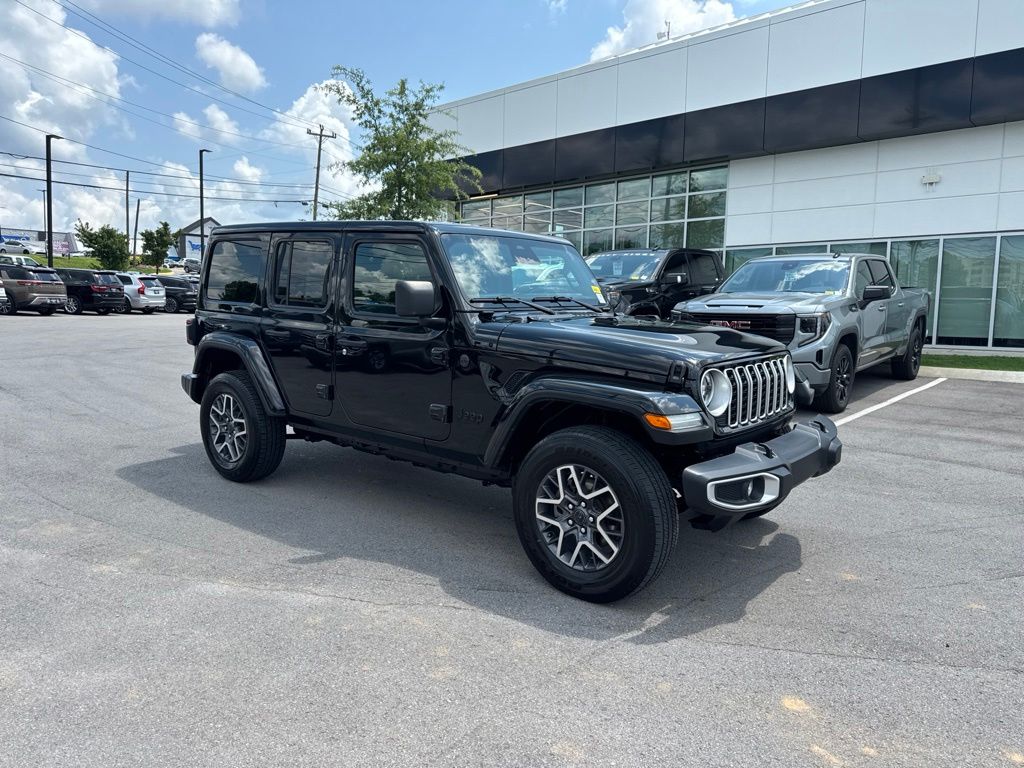 Black Clearcoat 2025 Jeep Wrangler SUV / Crossover Four-Wheel Drive 8-Speed Automatic