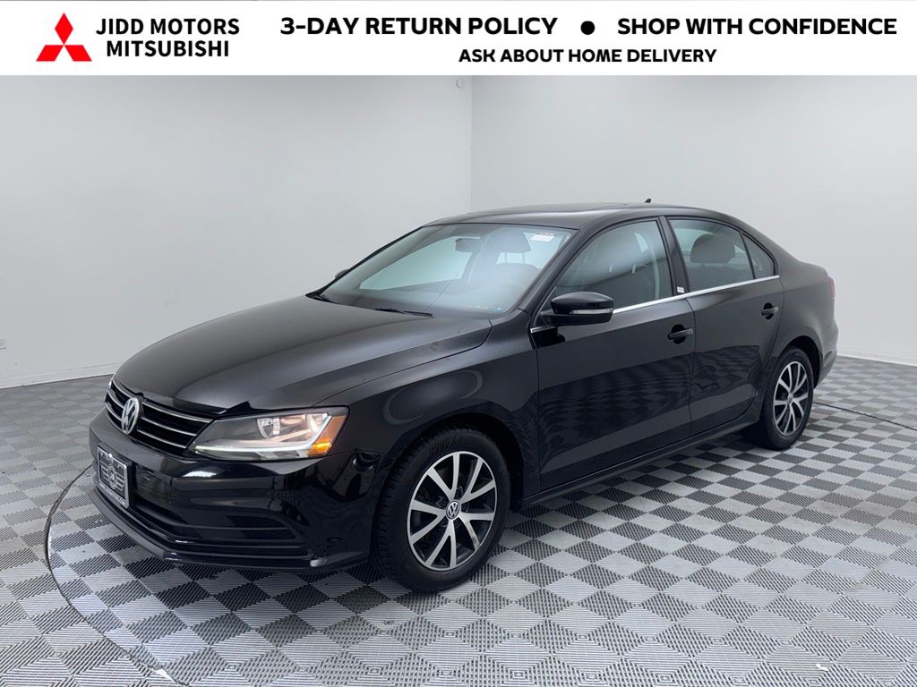Black 2017 Volkswagen Jetta Sedan Front-Wheel Drive 6-Speed Automatic