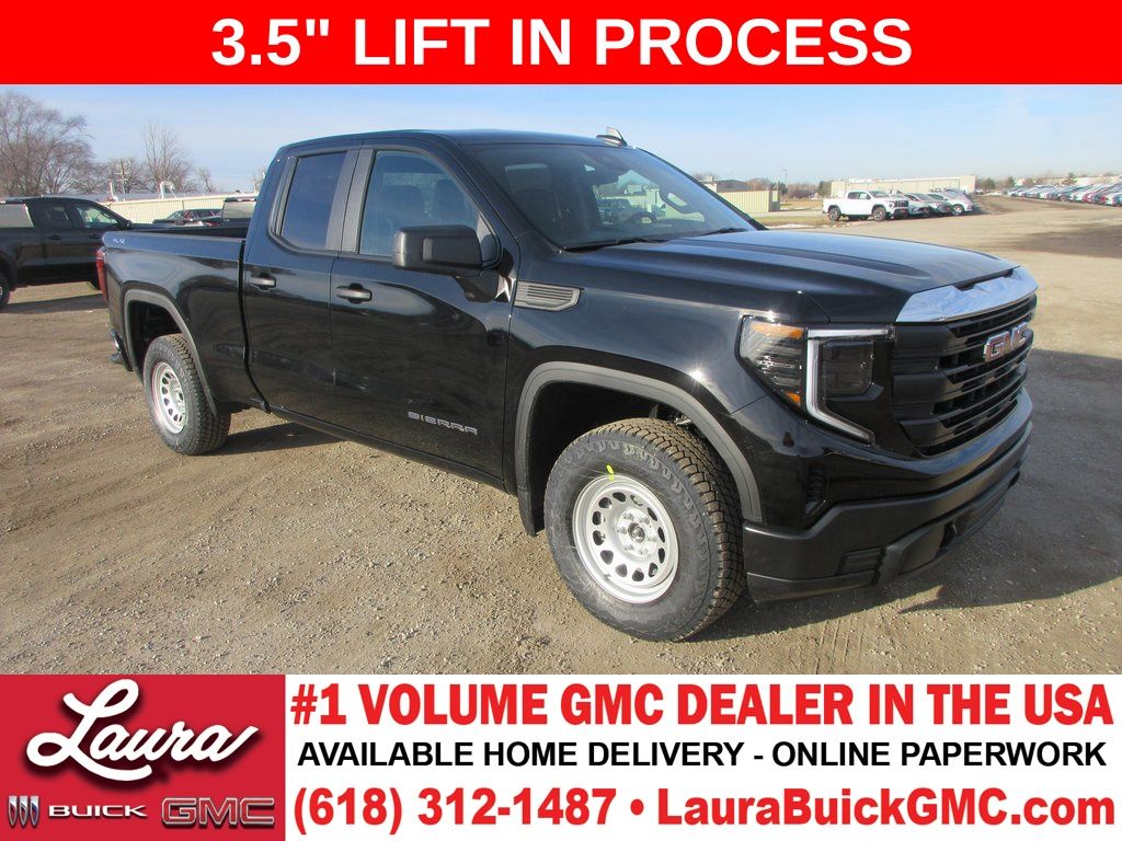 Onyx Black 2026 GMC Sierra 1500 Pickup Truck Four-Wheel Drive Automatic