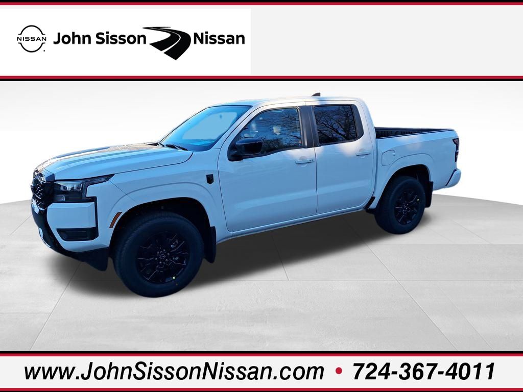2026 Nissan Frontier SV White at John Sisson Motors