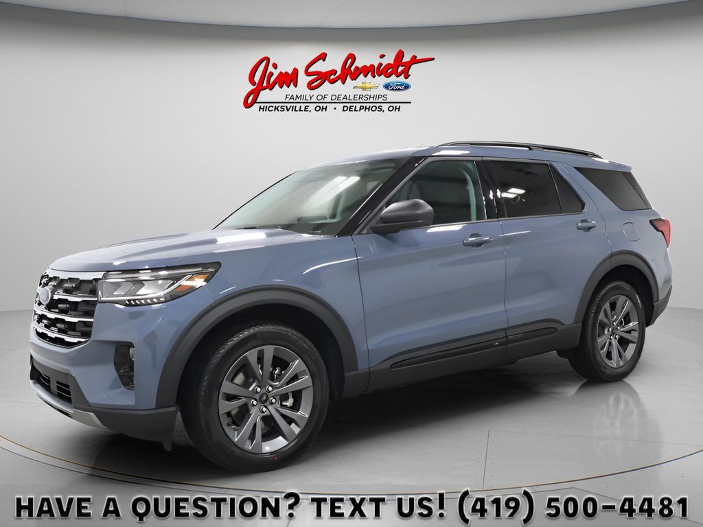 Vapor Blue Metallic 2026 Ford Explorer SUV / Crossover All-Wheel Drive Automatic