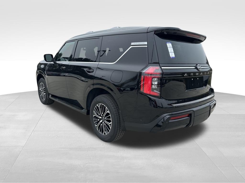 2025 Super Black Nissan Armada Platinum 4X4 SUV