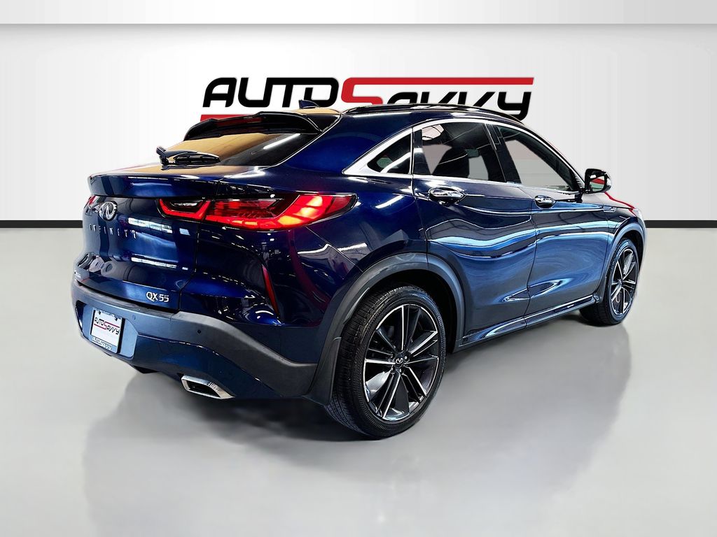 Used 2022 Hermosa Blue INFINITI ESSENTIAL image 7
