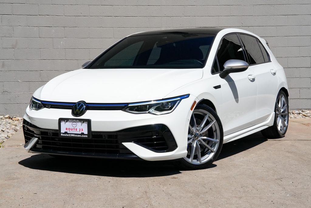 White 2024 Volkswagen Golf R 4Motion Hatchback All-Wheel Drive 6-Speed Manual