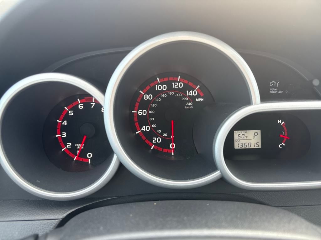 2010 Magnetic Gray Metallic Toyota Matrix S AWD Hatchback