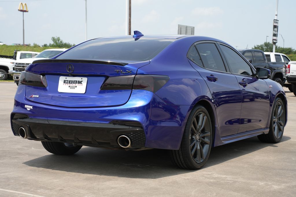 2019 Acura TLX 2.4L Technology Pkg w/A-Spec Pkg Blue at Emmons Autoplex