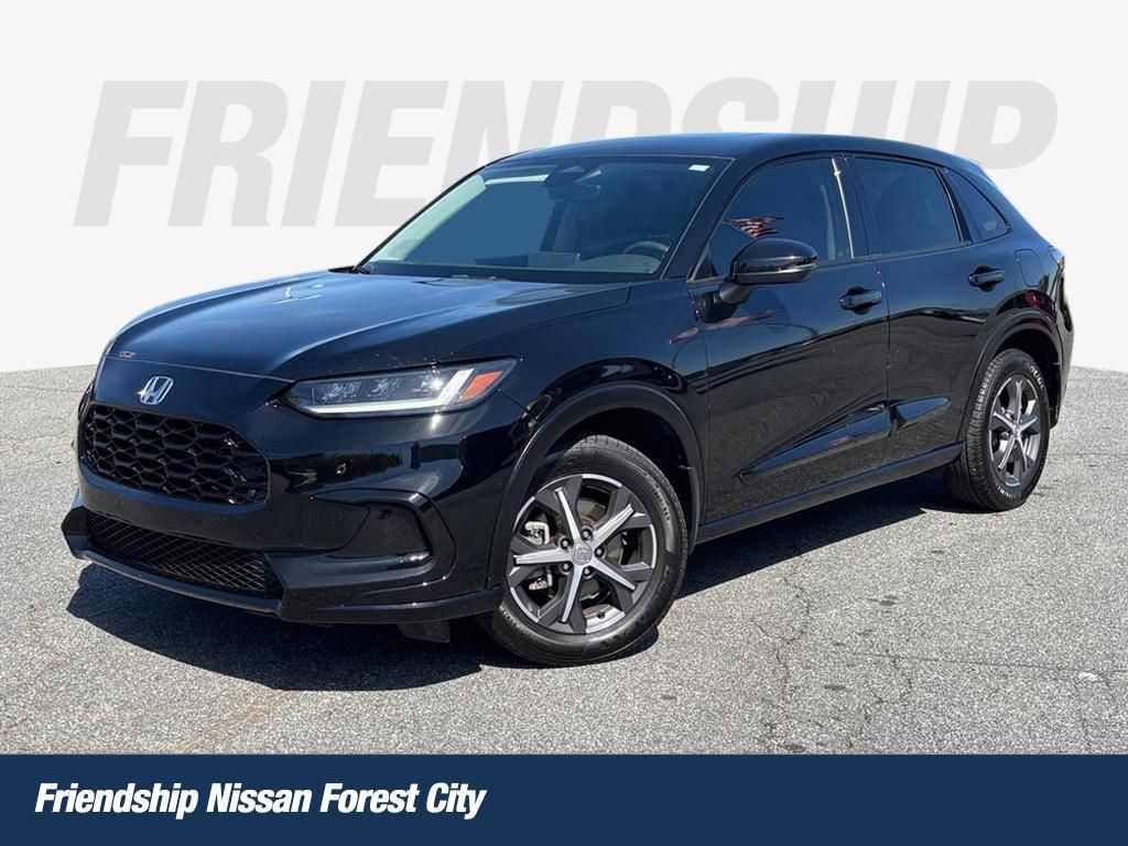 Black 2023 Honda HR-V EX-L FWD SUV / Crossover Front-Wheel Drive Continuously Variable Transmission