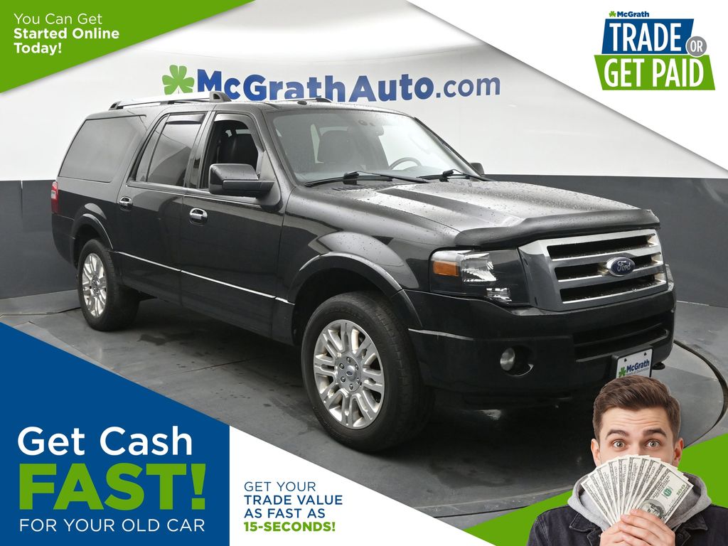 Tuxedo Black Metallic 2013 Ford Expedition EL Limited 4WD SUV / Crossover Four-Wheel Drive 6-Speed Automatic